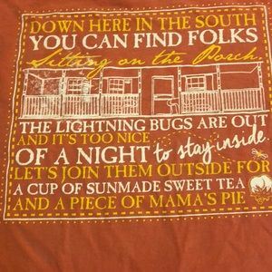 Southern Fried Cotton Coral T-Shirt